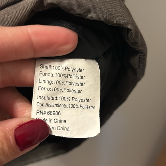 Iceburg outerwear two tone winter jacket size large (16/18) - Picture 4 of 5